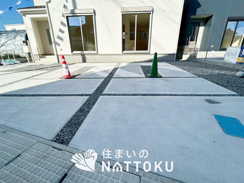 野洲市冨波甲　第3期　1号地 現地写真（駐車場）