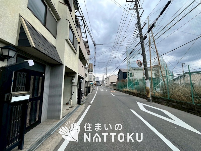 寝屋川市中木田町 現地写真（前面道路含む現地写真）