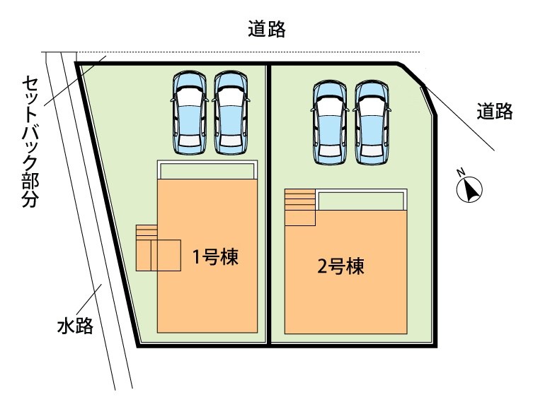 姫路市花田町勅旨　第3期　1号地  区画図