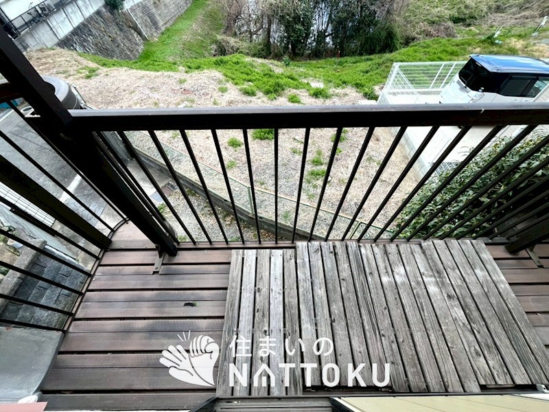 寝屋川市高宮あさひ丘 現地写真（バルコニー）