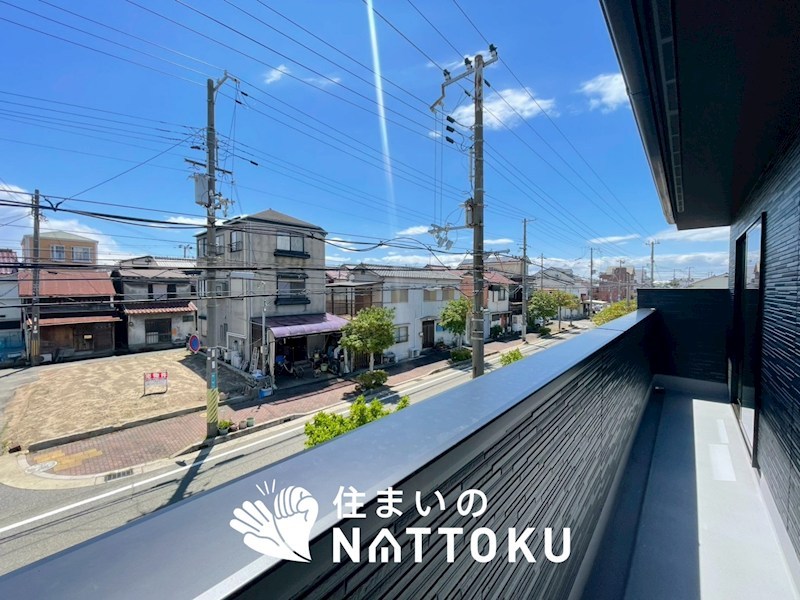 明石市日富美町　第1期　1号地 現地写真（バルコニー）