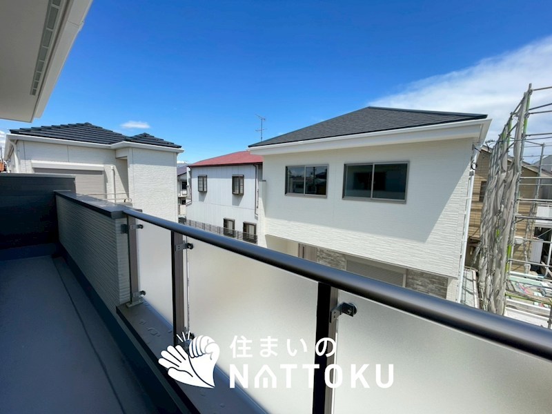 明石市日富美町　第1期　3号地 現地写真（バルコニー）