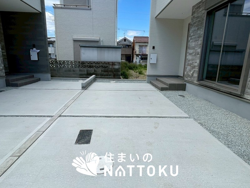 明石市日富美町　第1期　4号地 現地写真（駐車場）