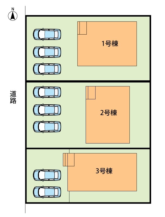 小野市神明町　第10期　2号地 区画図