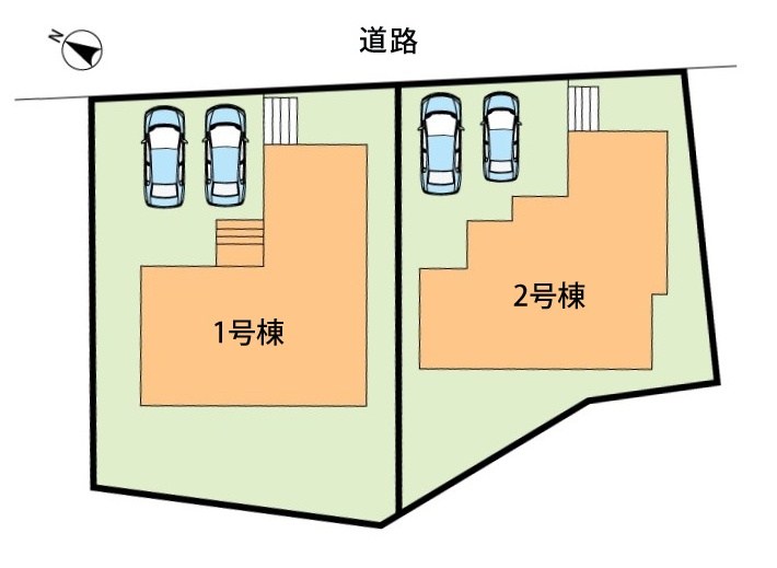 加東市下滝野　第12期　1号地 区画図
