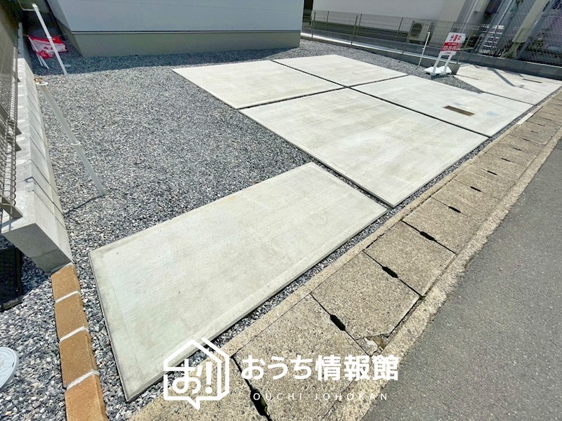 岐阜市岩崎　D号地 現地写真（駐車場）
