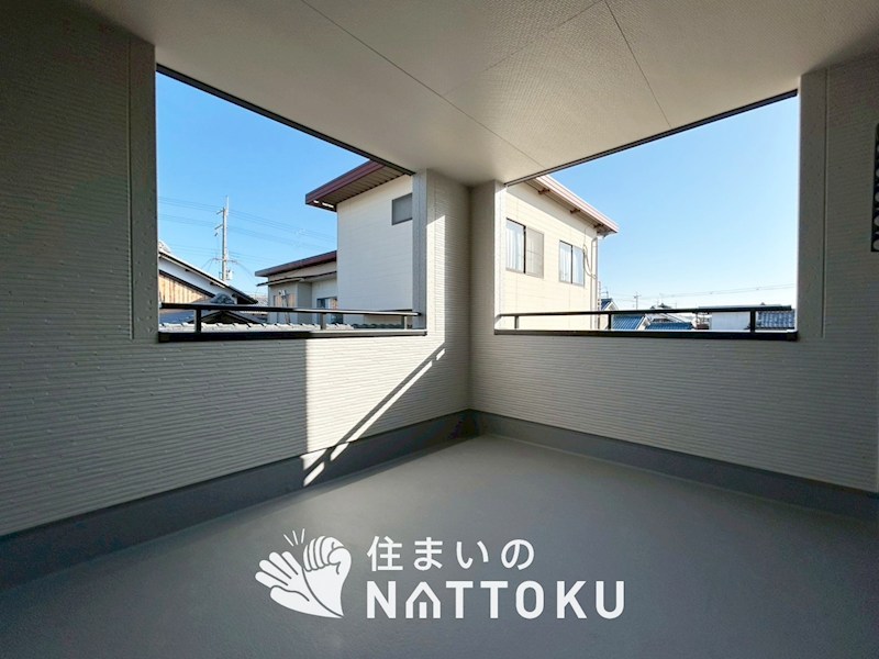 野洲市冨波甲　第3期　3号地 現地写真（バルコニー）