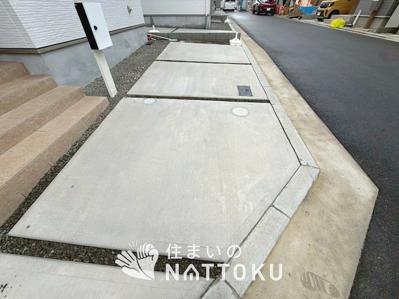 摂津市鳥飼下　第1期　1号地  現地写真（駐車場）