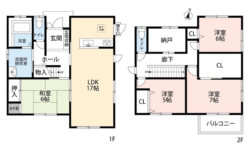 四日市市別山 間取図・土地図