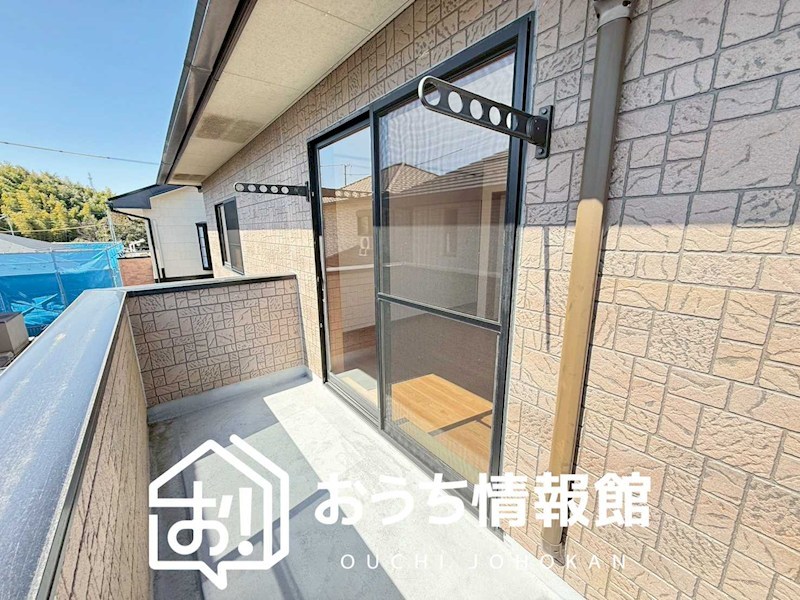 四日市市別山 現地写真（バルコニー）