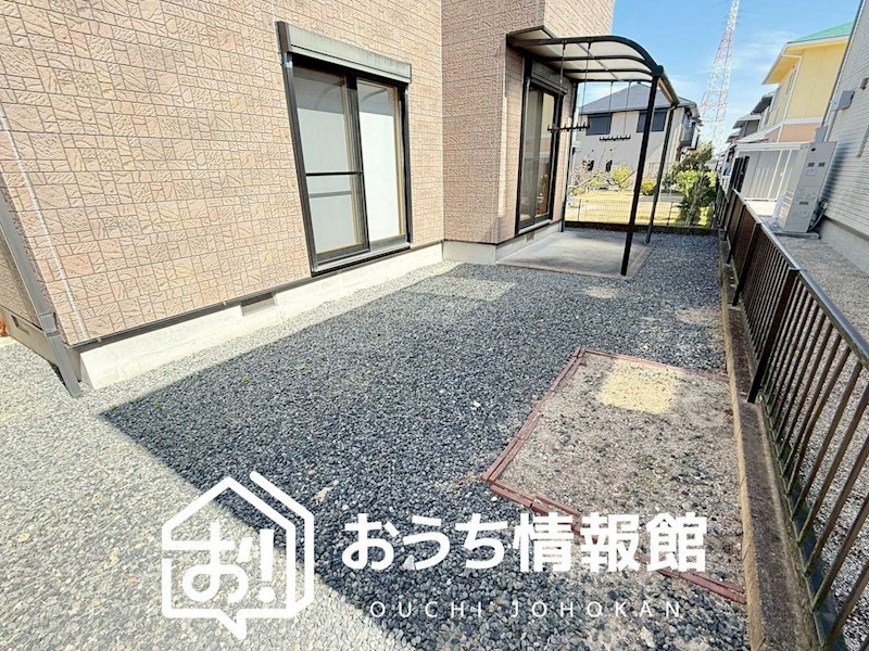 四日市市別山 現地写真（庭）