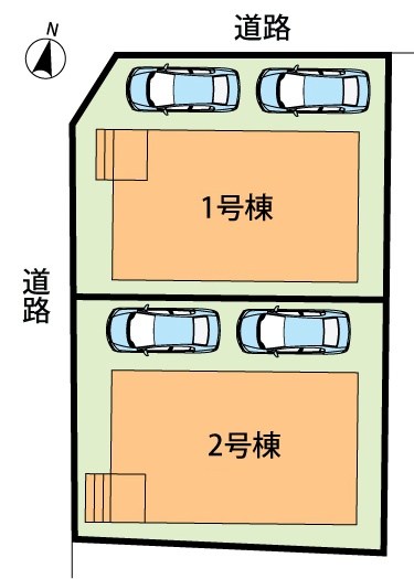枚方市山之上西町　第1期　1号地 区画図