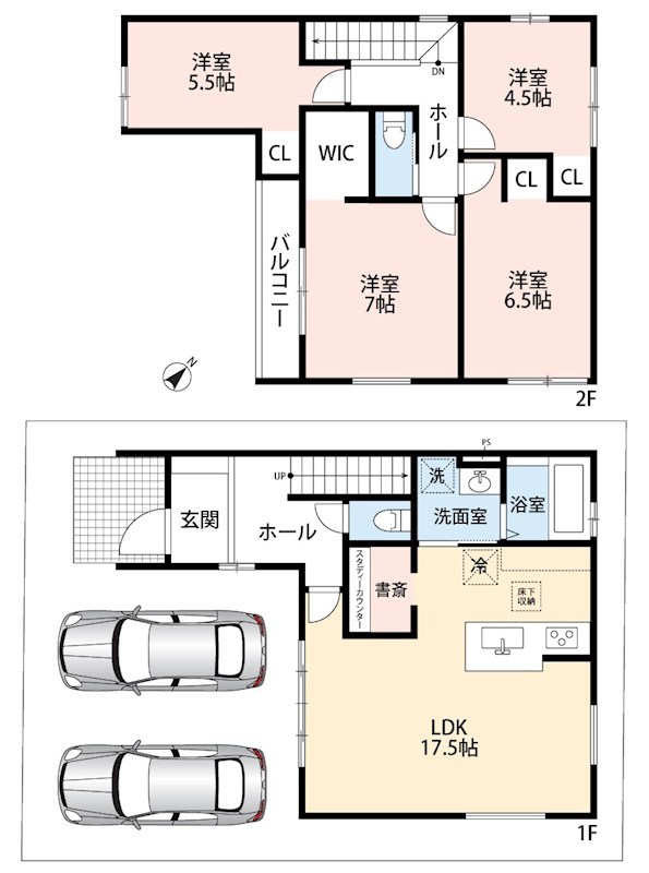 加古川市尾上町口里　第11期　 間取図・土地図