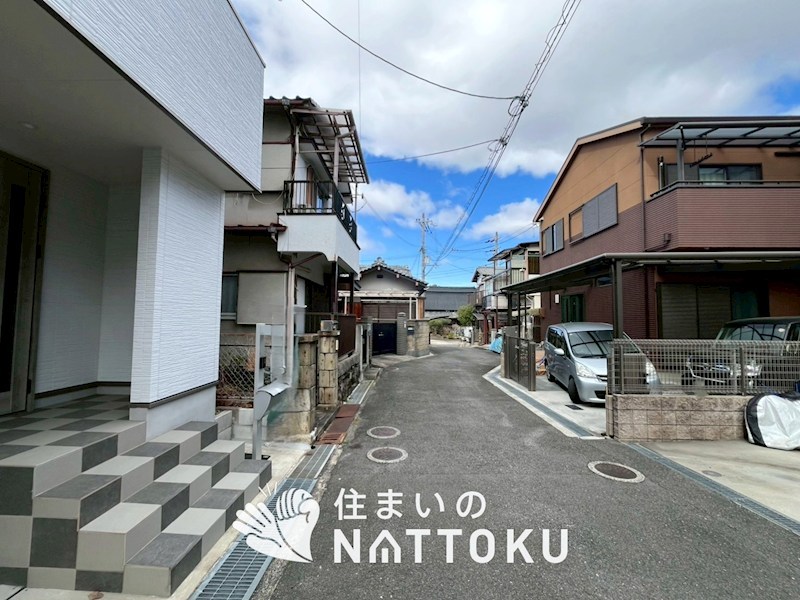 交野市星田 現地写真（前面道路含む現地写真）