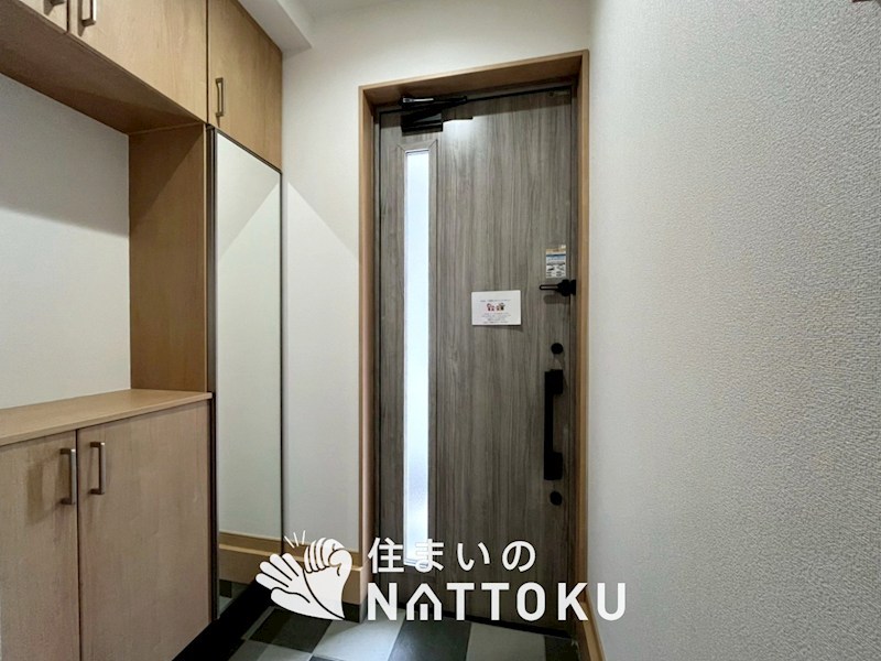 交野市星田 現地写真（玄関）