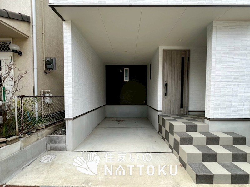 交野市星田 現地写真（駐車場）