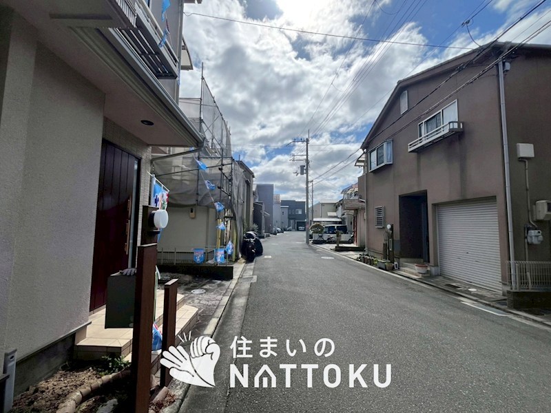 交野市神宮寺 現地写真（前面道路含む現地写真）