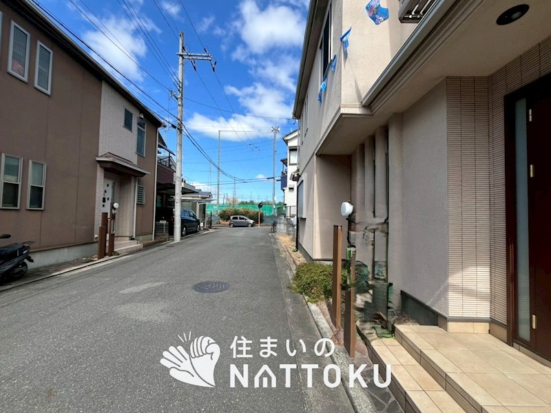交野市神宮寺 現地写真（前面道路含む現地写真）