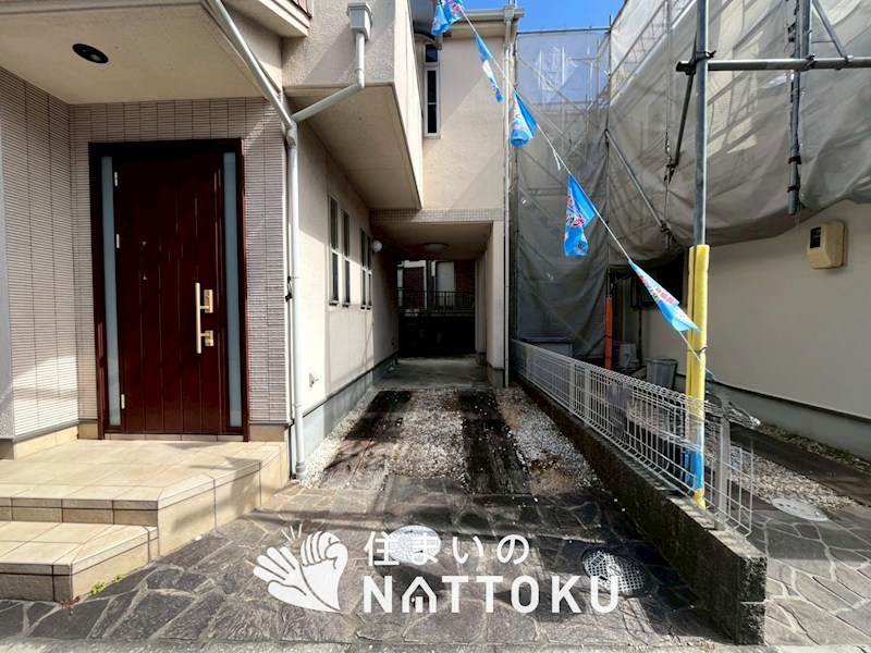 交野市神宮寺 現地写真（駐車場）