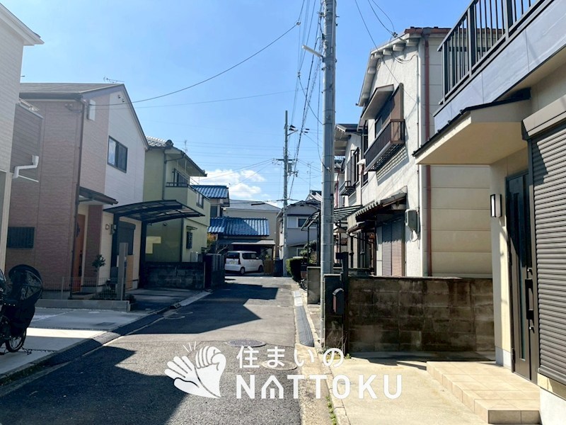 交野市倉治 現地写真（前面道路含む現地写真）