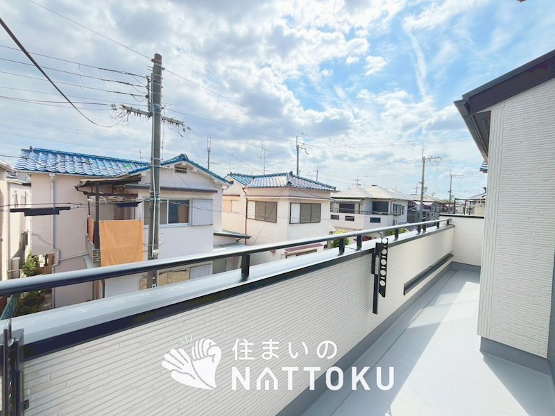 交野市幾野 現地写真（バルコニー）