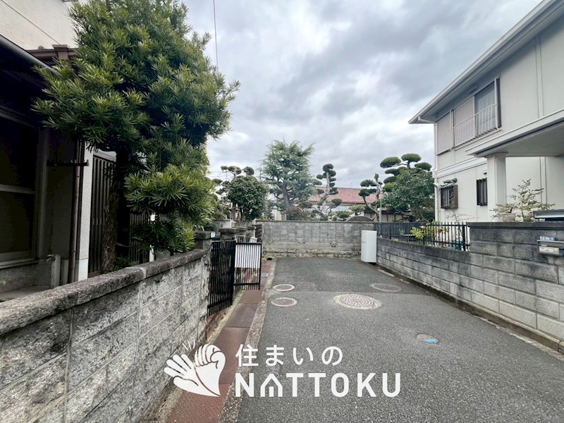 交野市倉治 現地写真（前面道路含む現地写真）