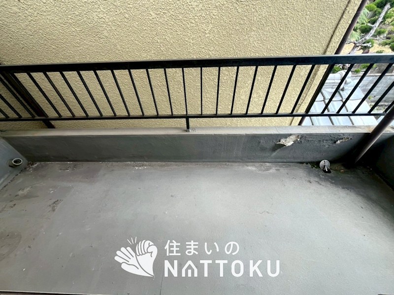 交野市倉治 現地写真（バルコニー）