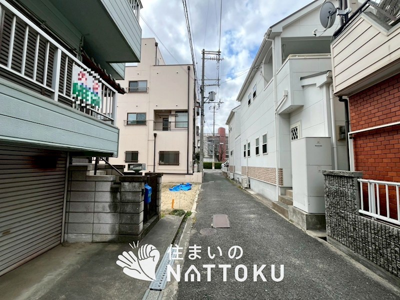 交野市森北 現地写真（前面道路含む現地写真）