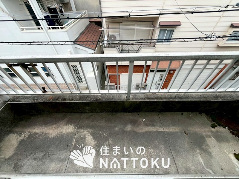 交野市森北 現地写真（バルコニー）
