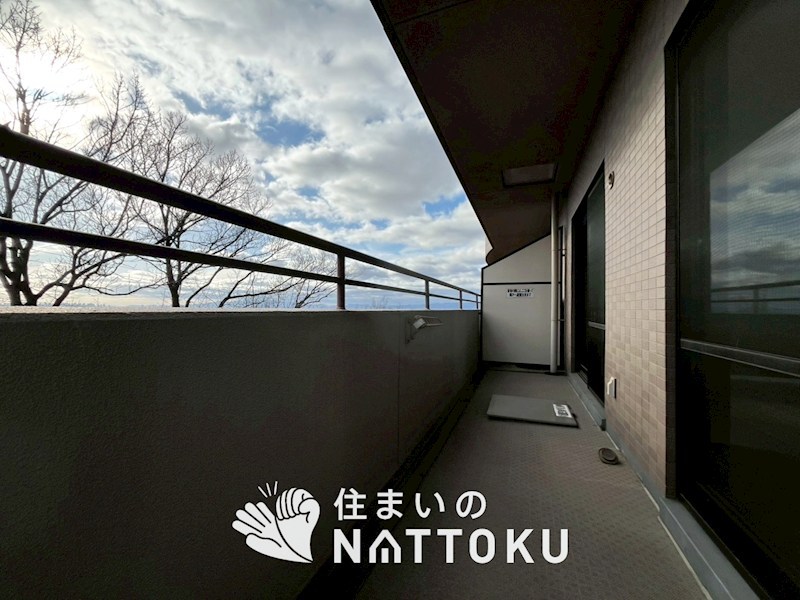 コモンシティ星田ヴェルデヒルズ５番館 現地写真（バルコニー）