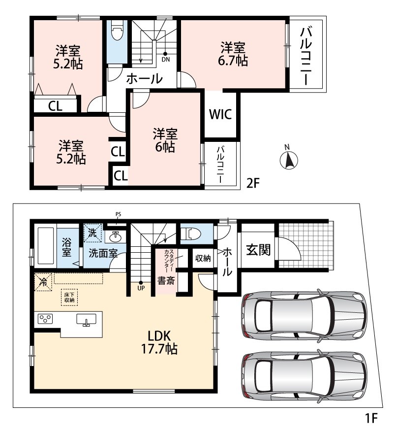 加古川市野口町野口　第14期　 間取図・土地図