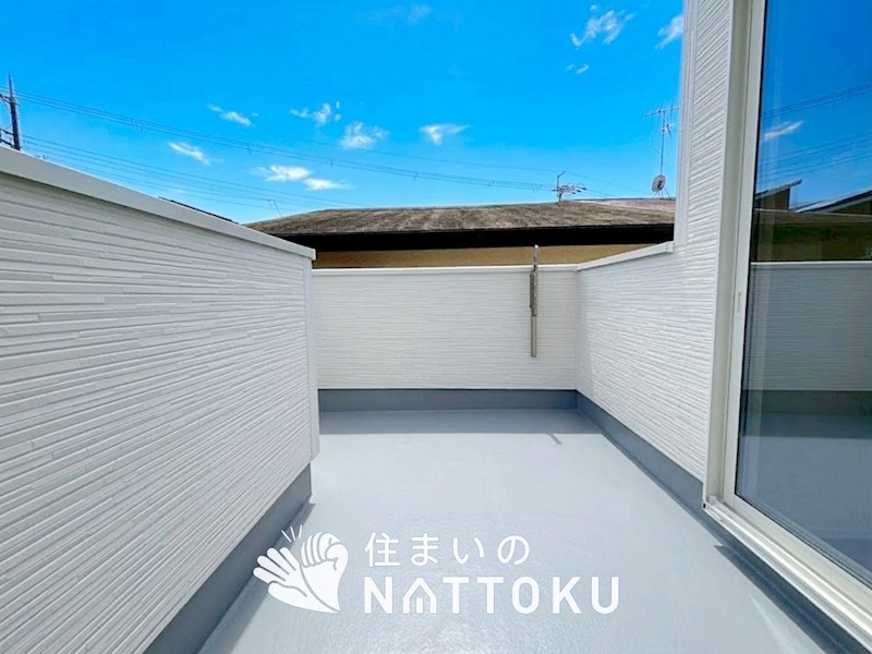 池田市渋谷　第5期　 現地写真（バルコニー）