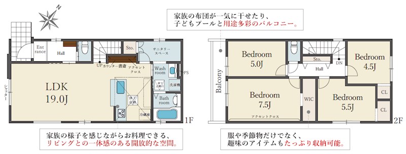 宇治市宇治大谷　第2期　1号地 間取図・土地図