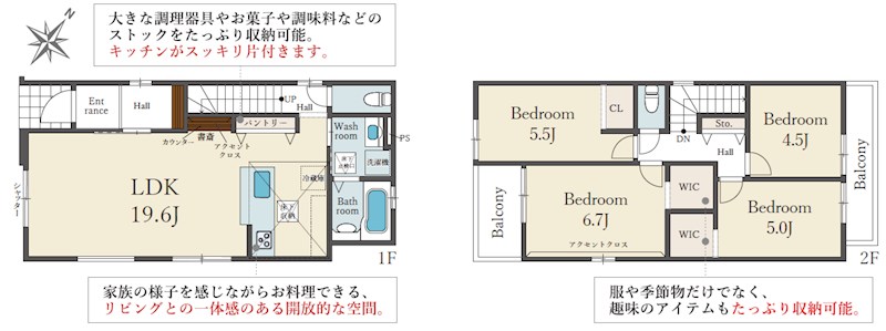宇治市宇治大谷　第2期　2号地 間取図・土地図