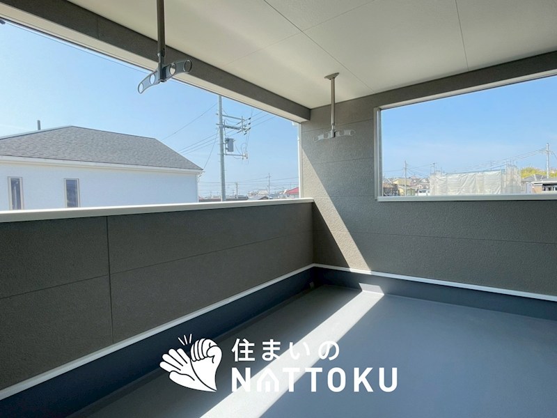 明石市大久保町谷八木　第6-2期　1号地  現地写真（バルコニー）