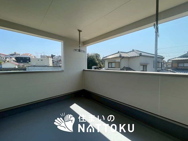 明石市大久保町谷八木　第6-2期　4号地  現地写真（バルコニー）