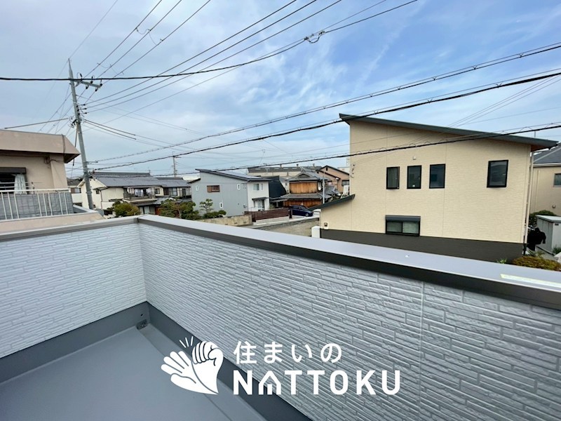 明石市大久保町八木　第18期　2号地  現地写真（バルコニー）