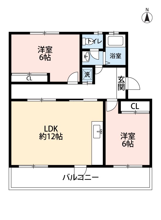 住宅都市整備公団山田池住宅　第6号棟 間取図・土地図