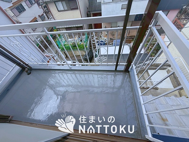 大阪府枚方市東藤田町 現地写真（バルコニー）