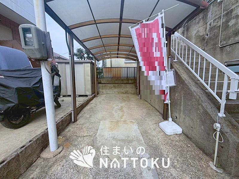 大阪府枚方市東藤田町 現地写真（駐車場）