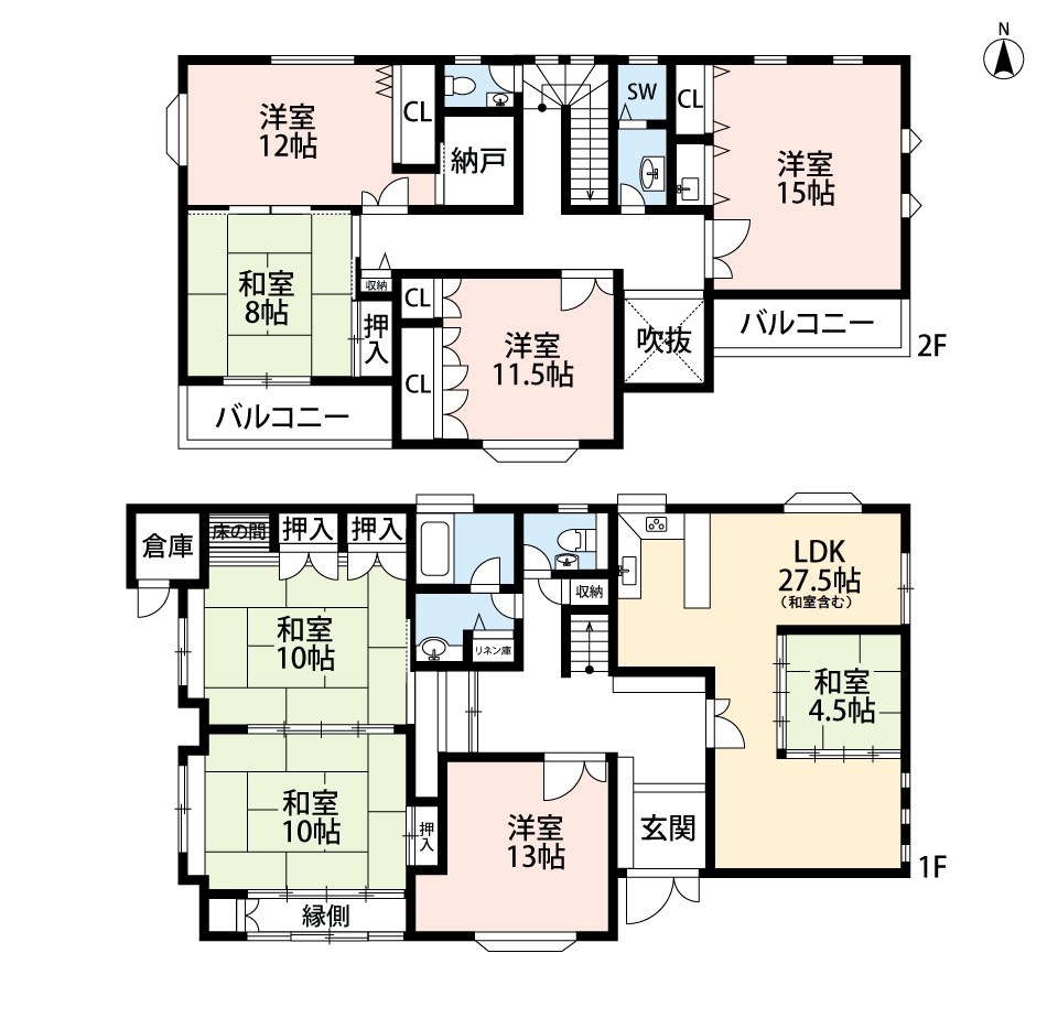 枚方市藤阪元町 間取図・土地図