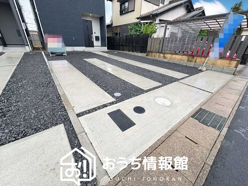 各務原市那加宮浦町　第1期　1号地 現地写真（駐車場）