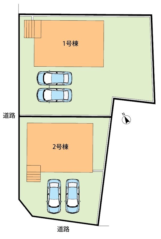 鈴鹿市南玉垣町　第8期　2号地 区画図