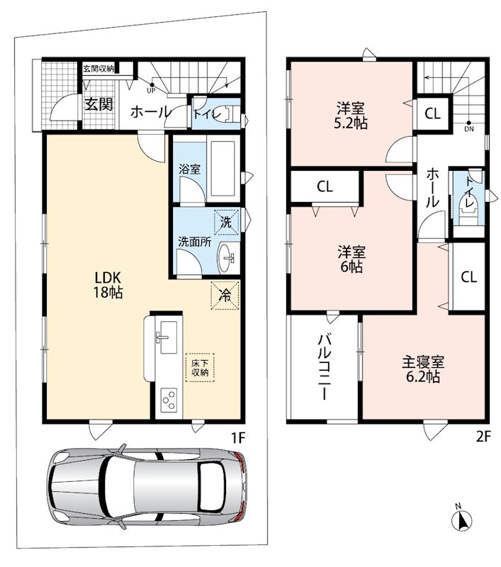 枚方市出口　第16期　 間取図・土地図