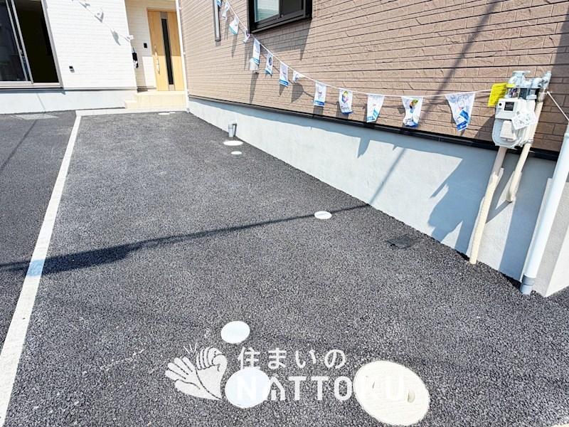 宇治市五ケ庄　第1期　2号地 現地写真（駐車場）