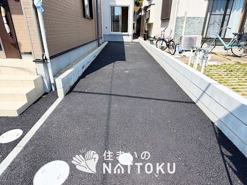 宇治市五ケ庄　第1期　3号地 現地写真（駐車場）