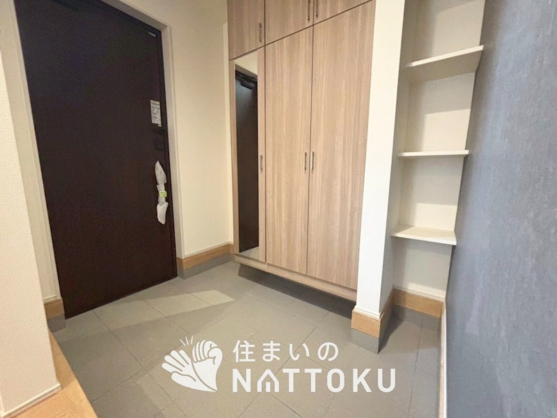 枚方市香里ケ丘　2号地 現地写真（玄関）