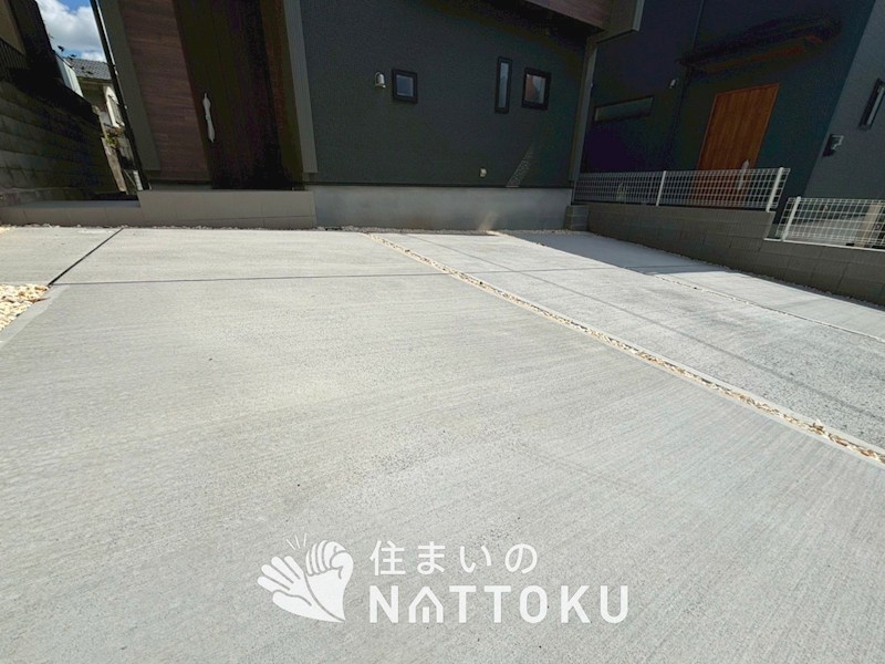 枚方市香里ケ丘　2号地 現地写真（駐車場）