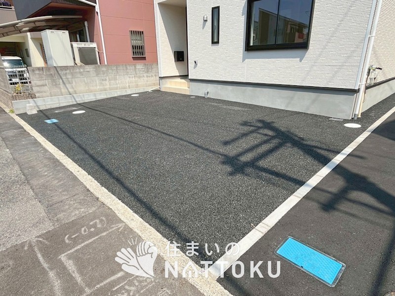 八尾市桂町　第3期　1号地 現地写真（駐車場）