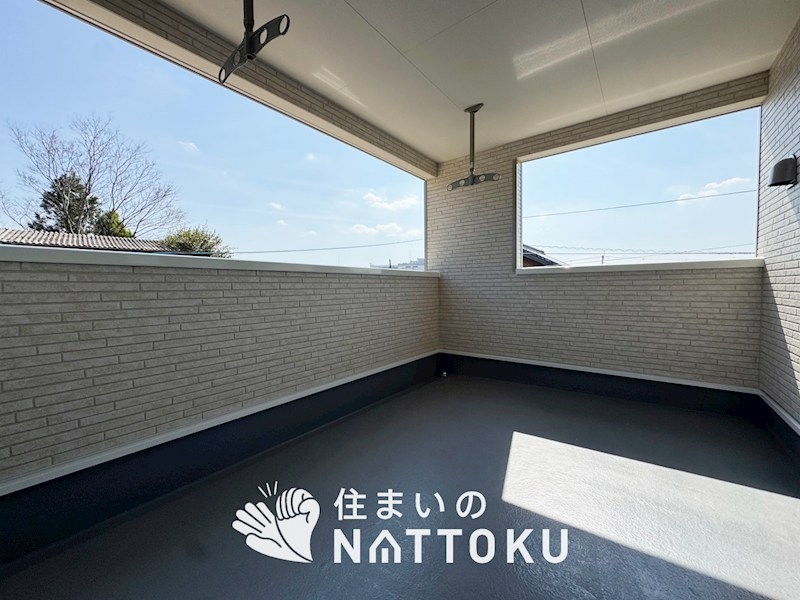 甲賀市甲賀町大原中　第1期　2号地 現地写真（バルコニー）